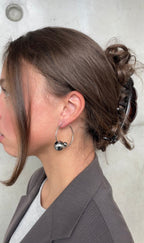 Asymmetric Pearl øreringe