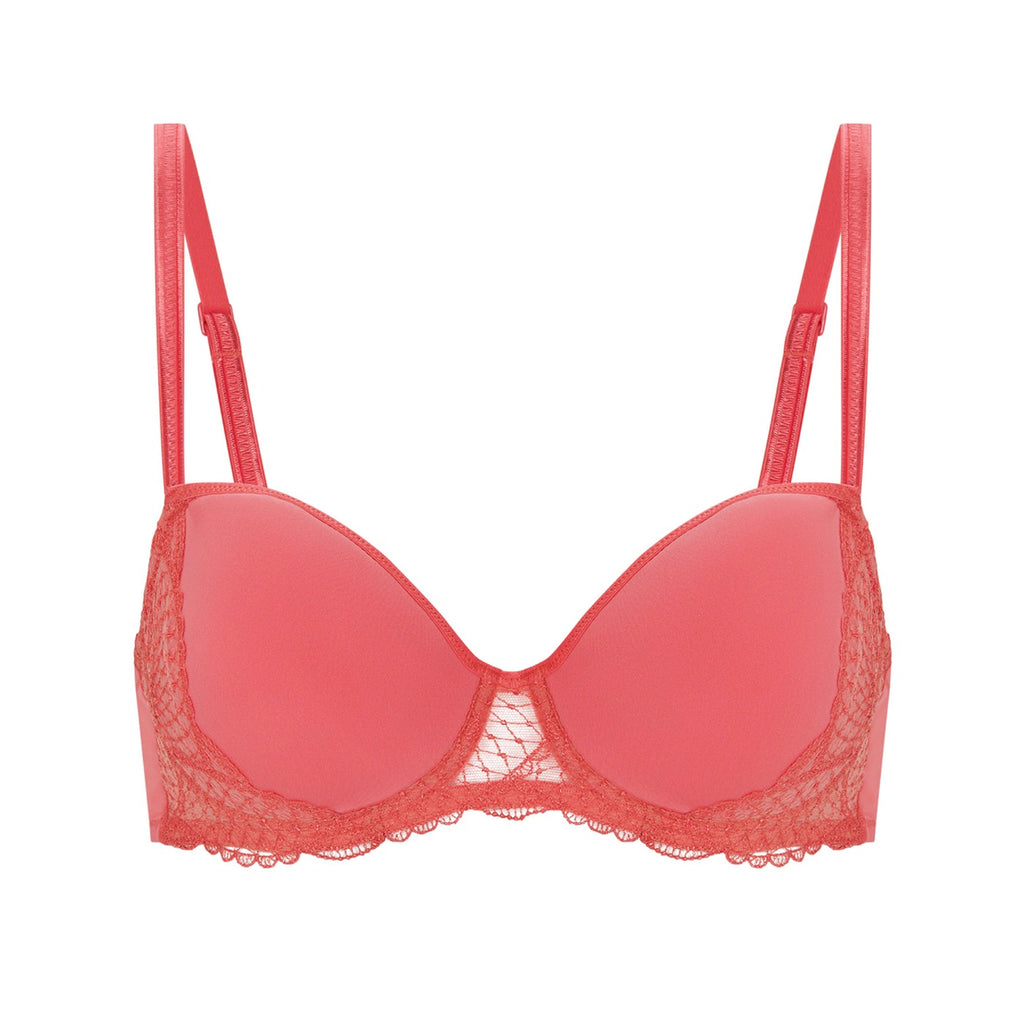 Soutien-Gorge Padding Moulé Spacer 3D Reflet - Papaye