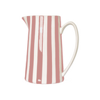 Lilac Striped Carafe