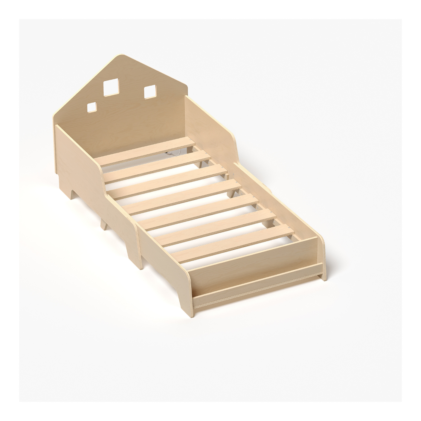 Cama Cabina Extensible Con Iluminación Led