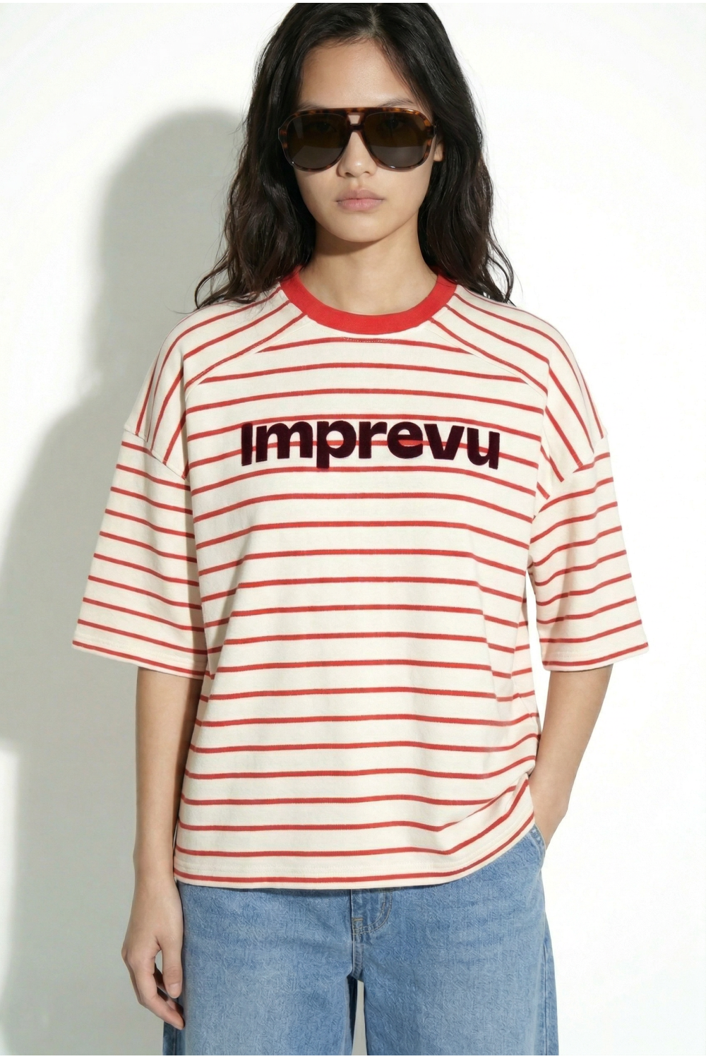 Tao Marinière Red Tshirt, Made In Portugal