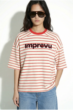 Tao Marinière Red Tshirt, Made In Portugal