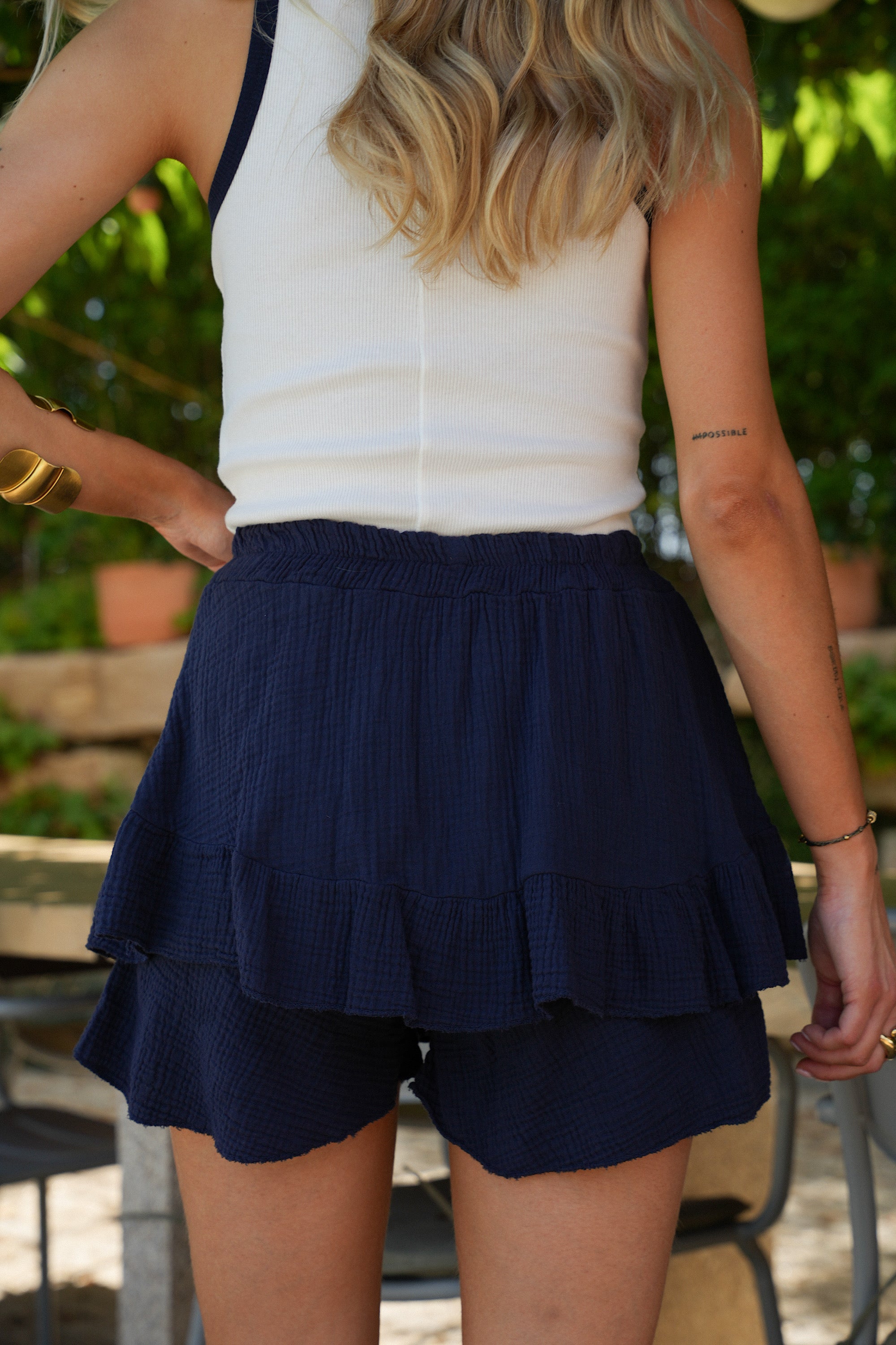Jupe Short Lola - Marine
