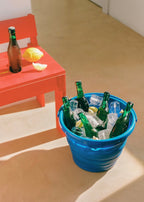 Kitchenware Studio - Cesta plegable multiusos 10L - Azul cobalto