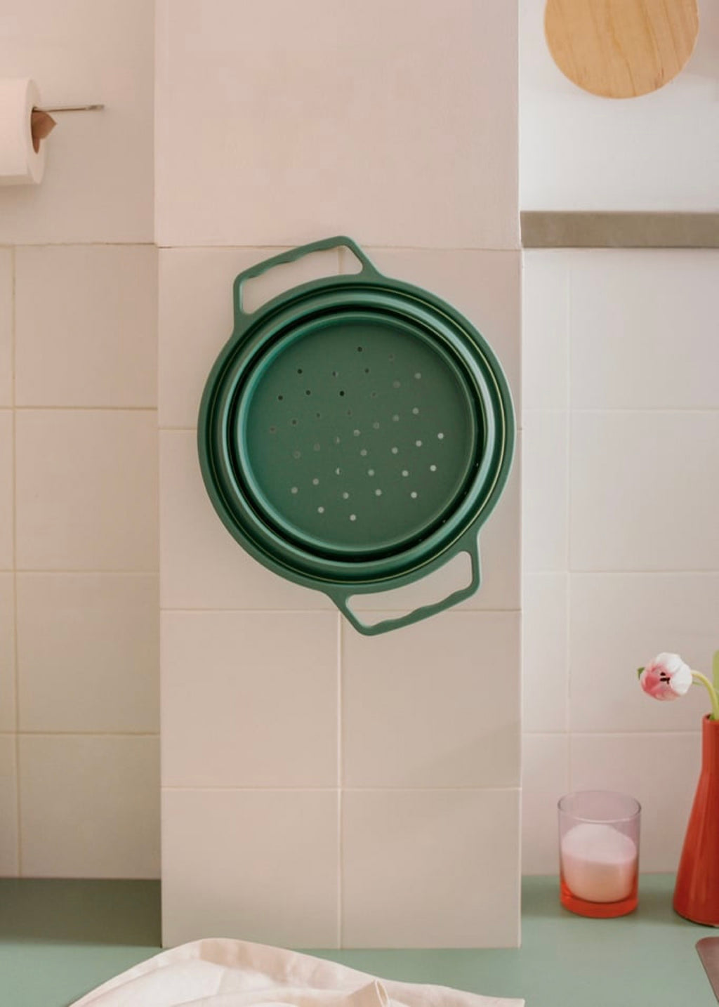Kitchenware Studio - Colador Plegable - Salvia