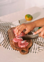 Kitchenware Essentials - Acacia Wood Chopping Boards - Pack of Two Boards