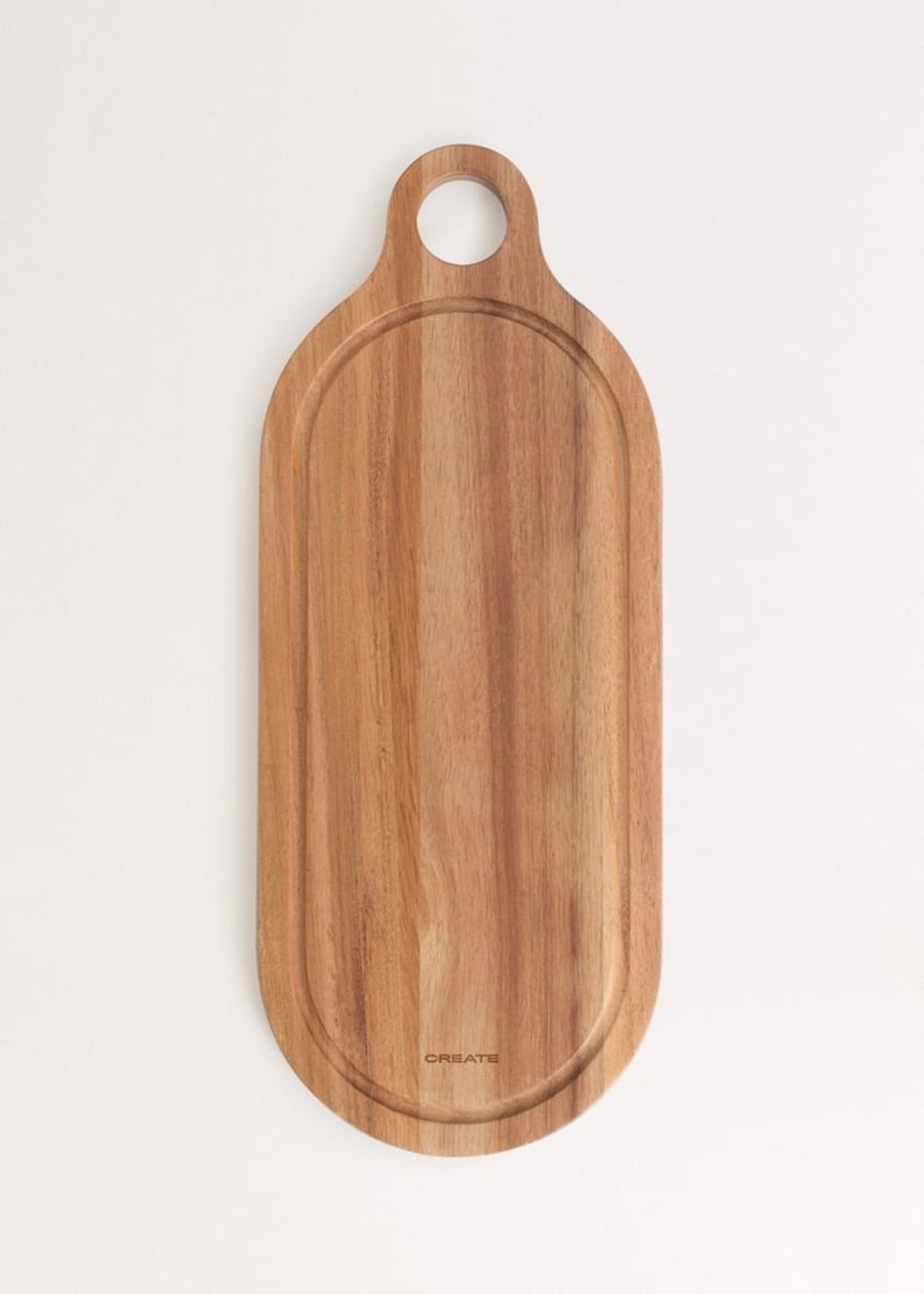 Kitchenware Essentials - Acacia Wood Chopping Boards - Pack of Two Boards