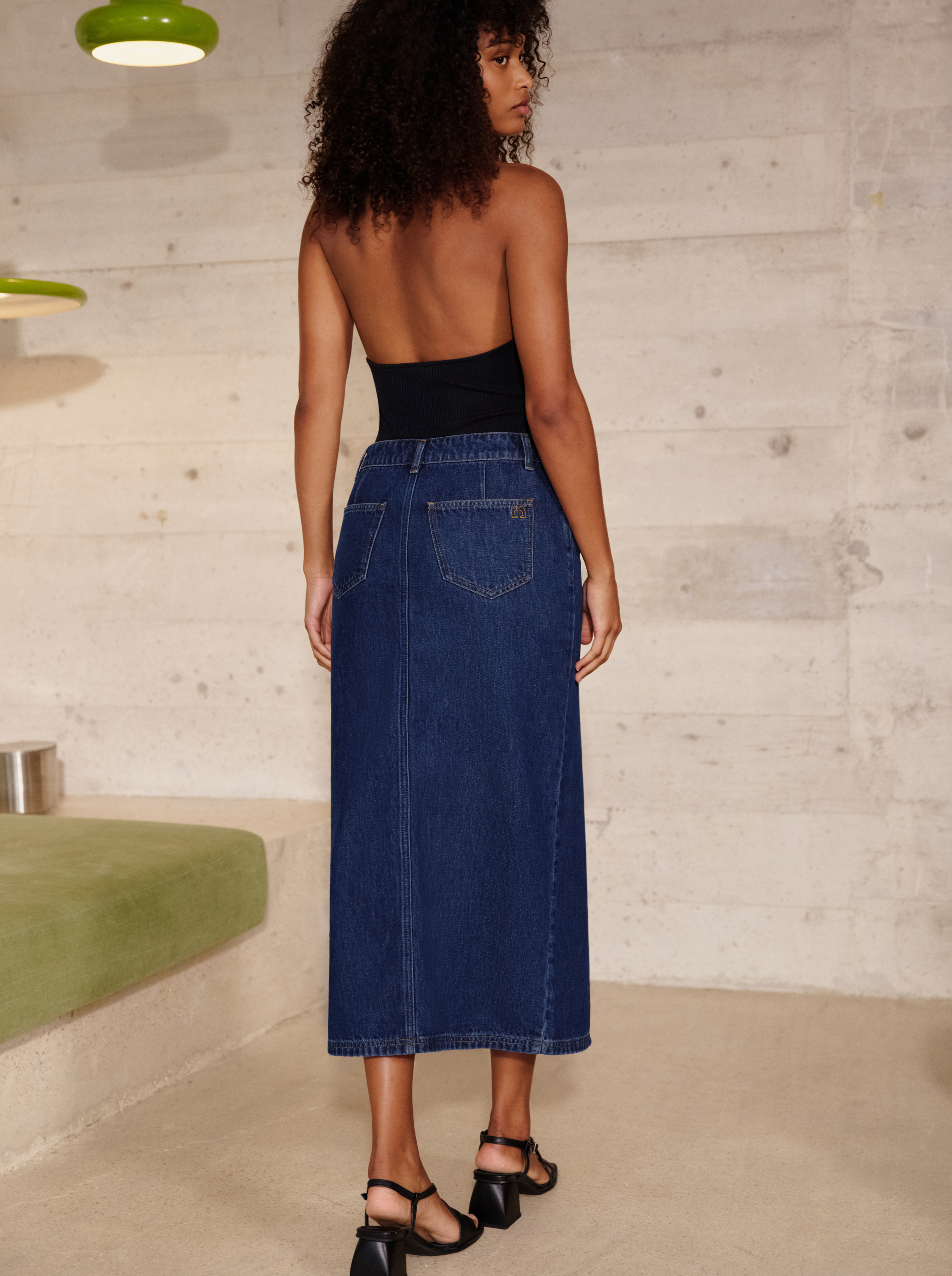 Timeless Denim Skirt