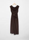 Sainte-Lourdes Dress - Brown