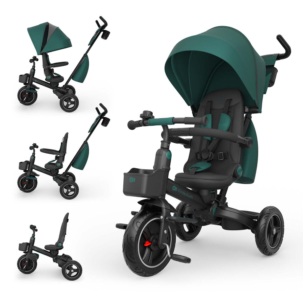 Tricycle Pour Enfants Spinstep 2 Plus Vert