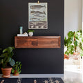 Villa - Console Murale - Palissandre - Marron