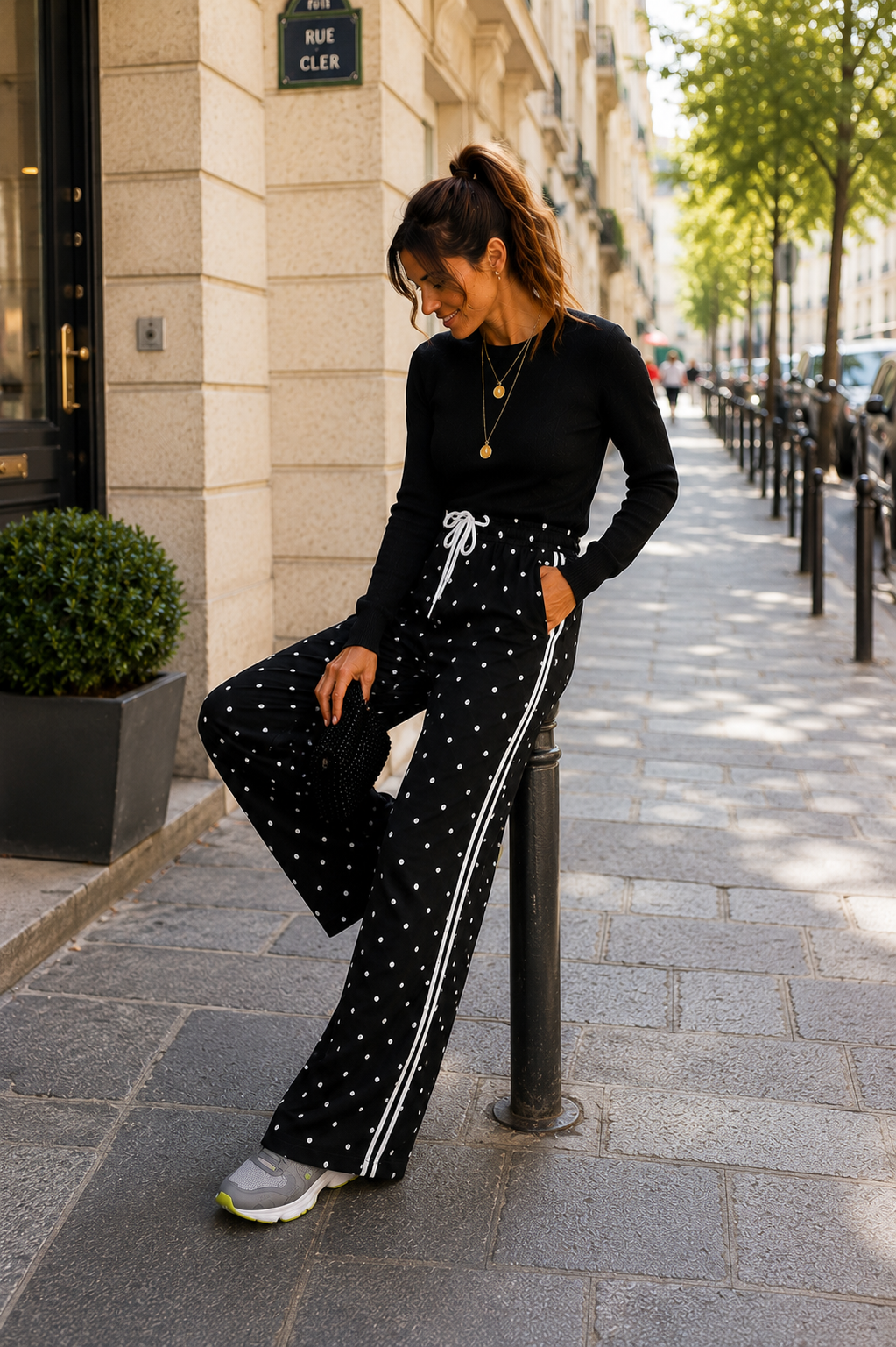 Pantalones París - Negro