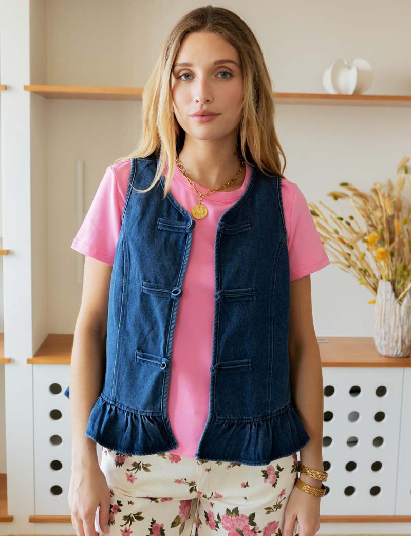 T-shirt rosa confetto Robb