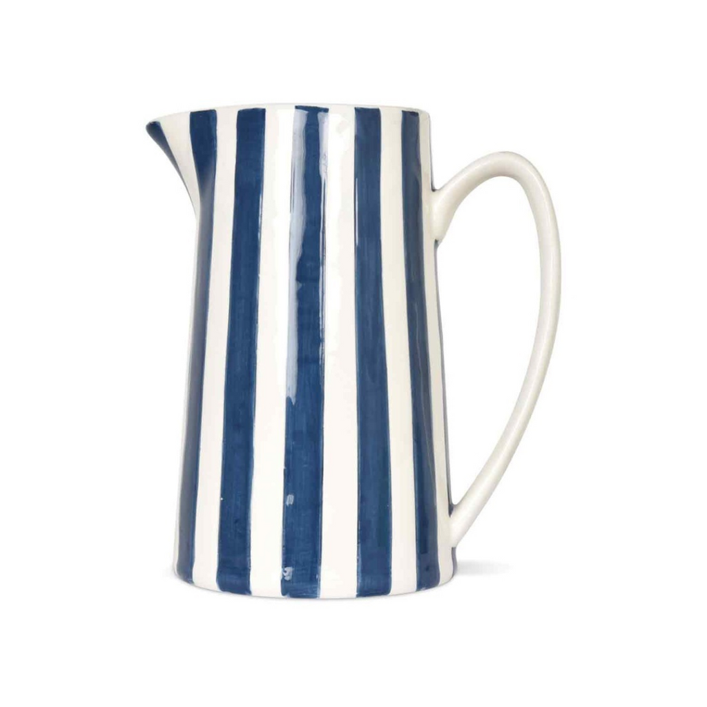 Lilac Striped Carafe