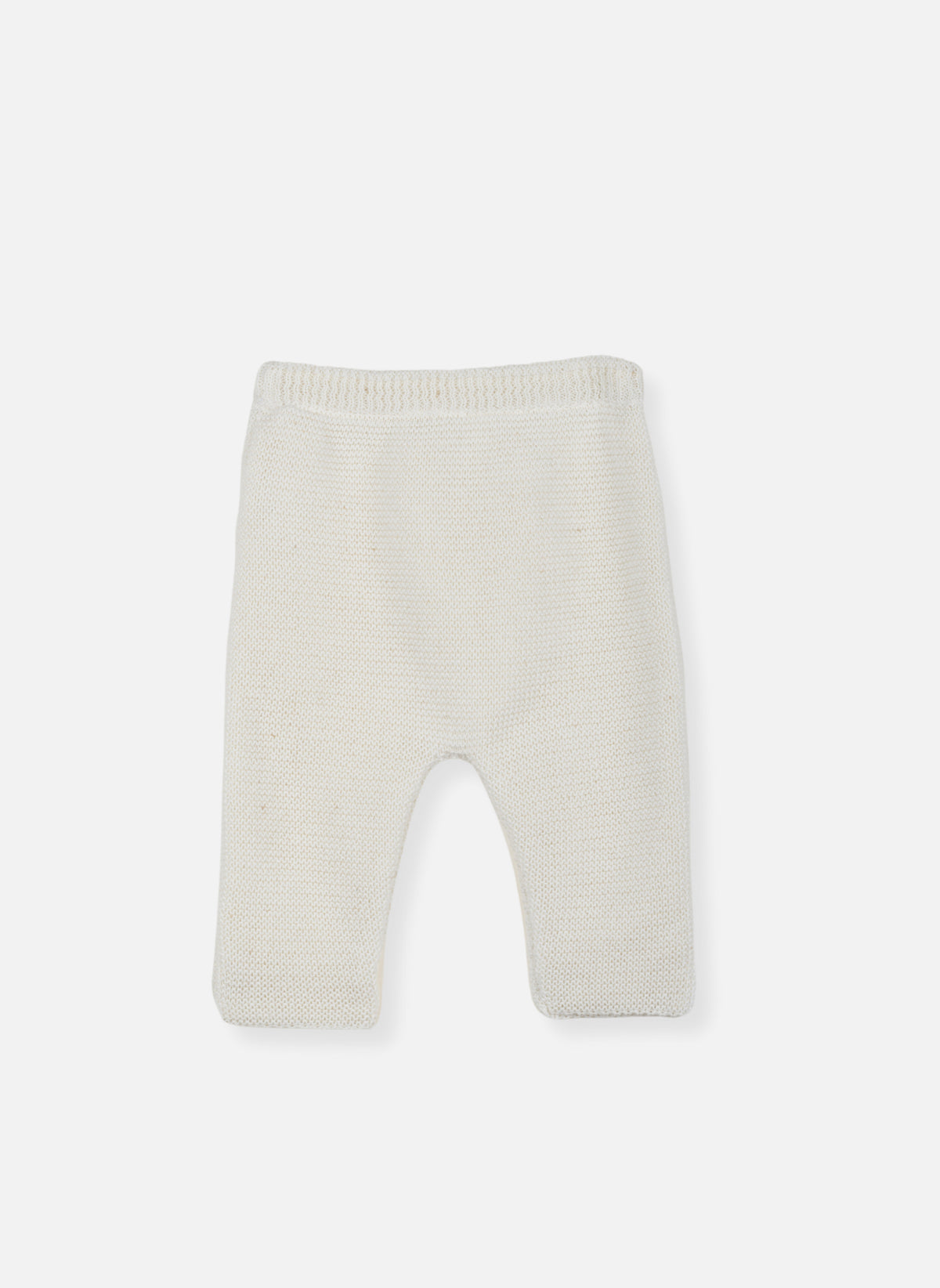 Pantalons Bébé 50% Coton 50% Polyester Recyclé - Écru