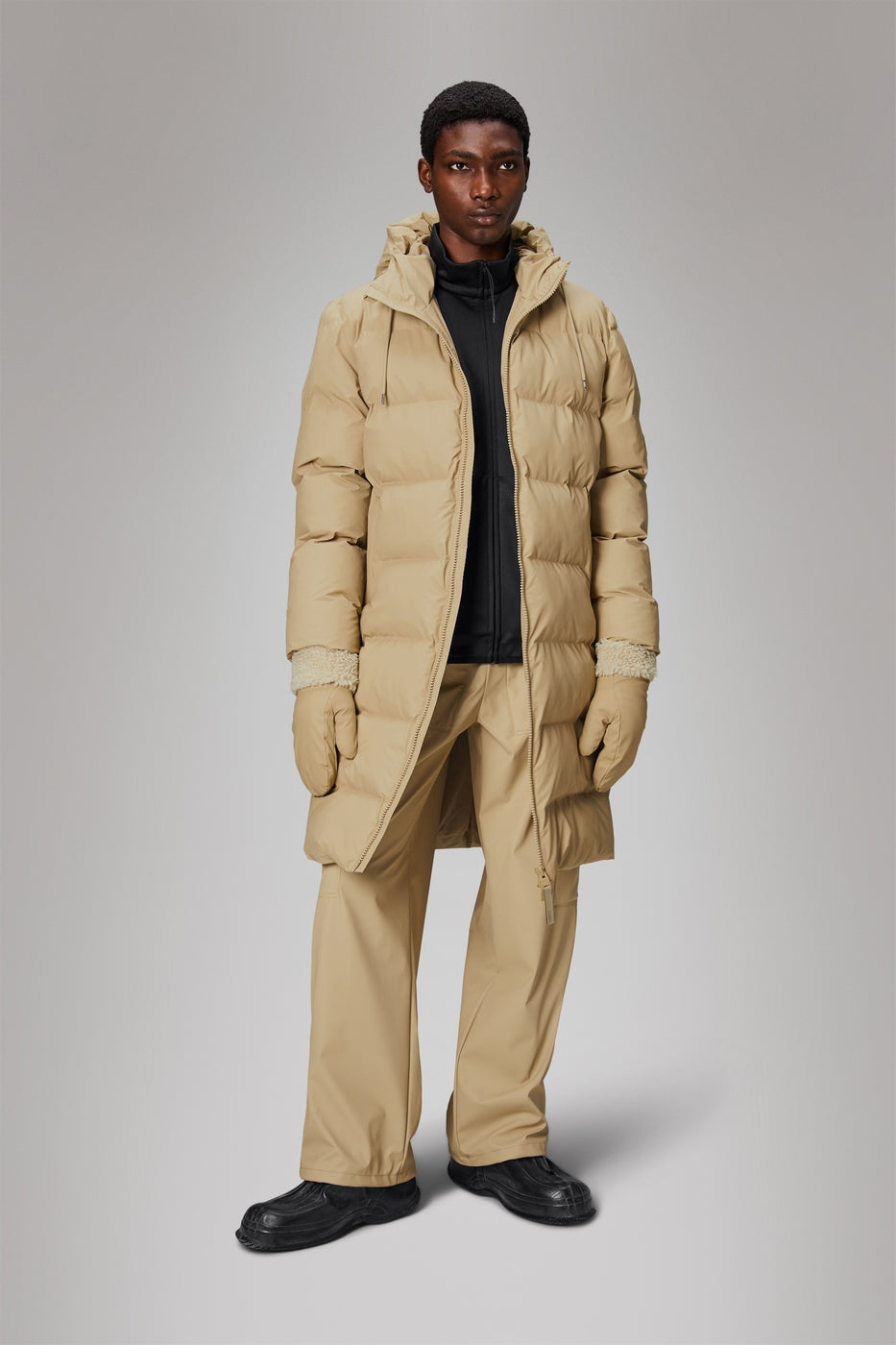 Chaqueta Alta Longer Puffer W3T4 Arena - Unisex