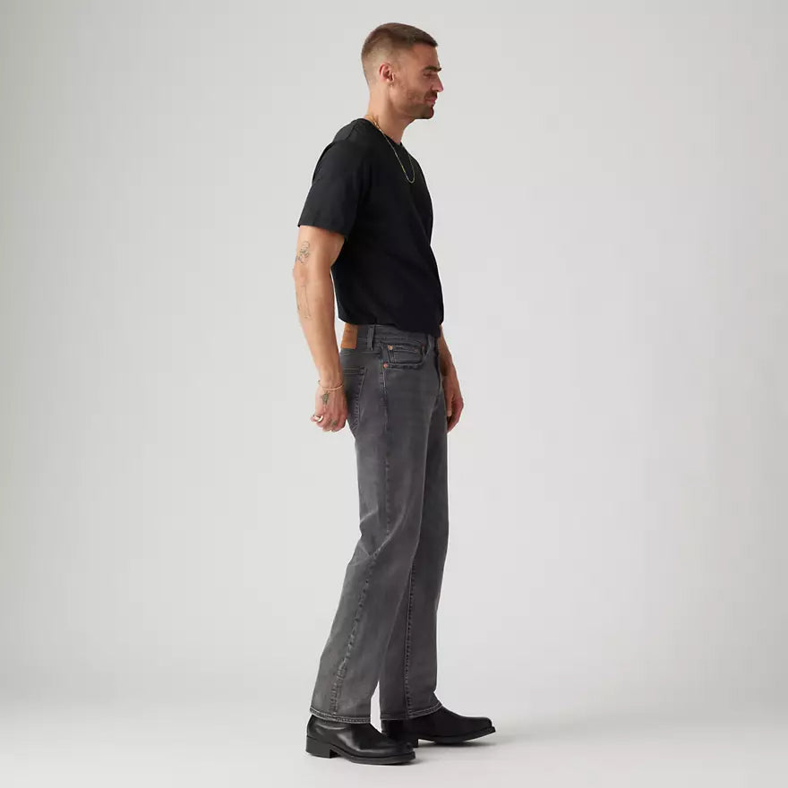 Jeans Dritti a Vita Media Levi's 514 Grigi