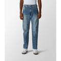 Jean Tapered Taille Mi-Haute Levi's 502 Bleu