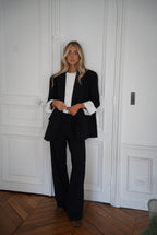 Pantalon Rayé Honoryne - Noir