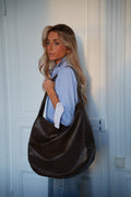 Sac En Similicuir Jelly - Chocolat