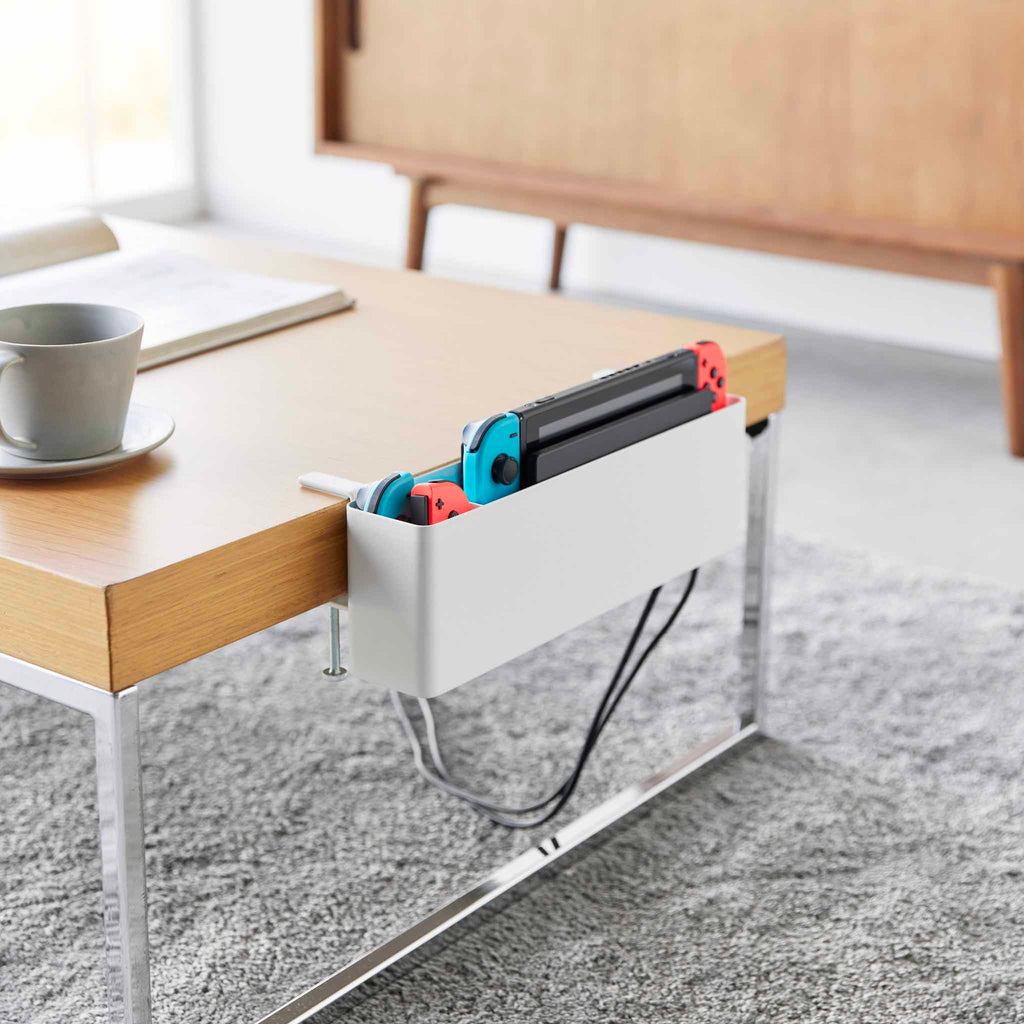 Cesta de escritorio Tower Slim - Blanco