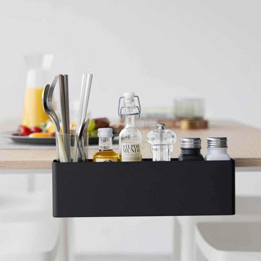 Cesta de escritorio Tower Slim - Negro