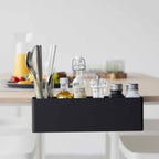 Cesta de escritorio Tower Slim - Negro