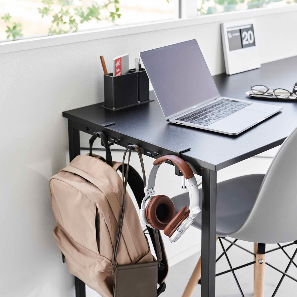 Ganchos de escritorio Tower - Negro