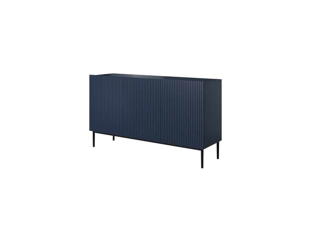 Kasha - 3-Door Sideboard - Black Legs