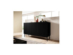 Kasha - 3-Door Sideboard - Black Legs