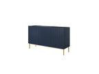Kasha - 3-Door Sideboard - Gold Legs