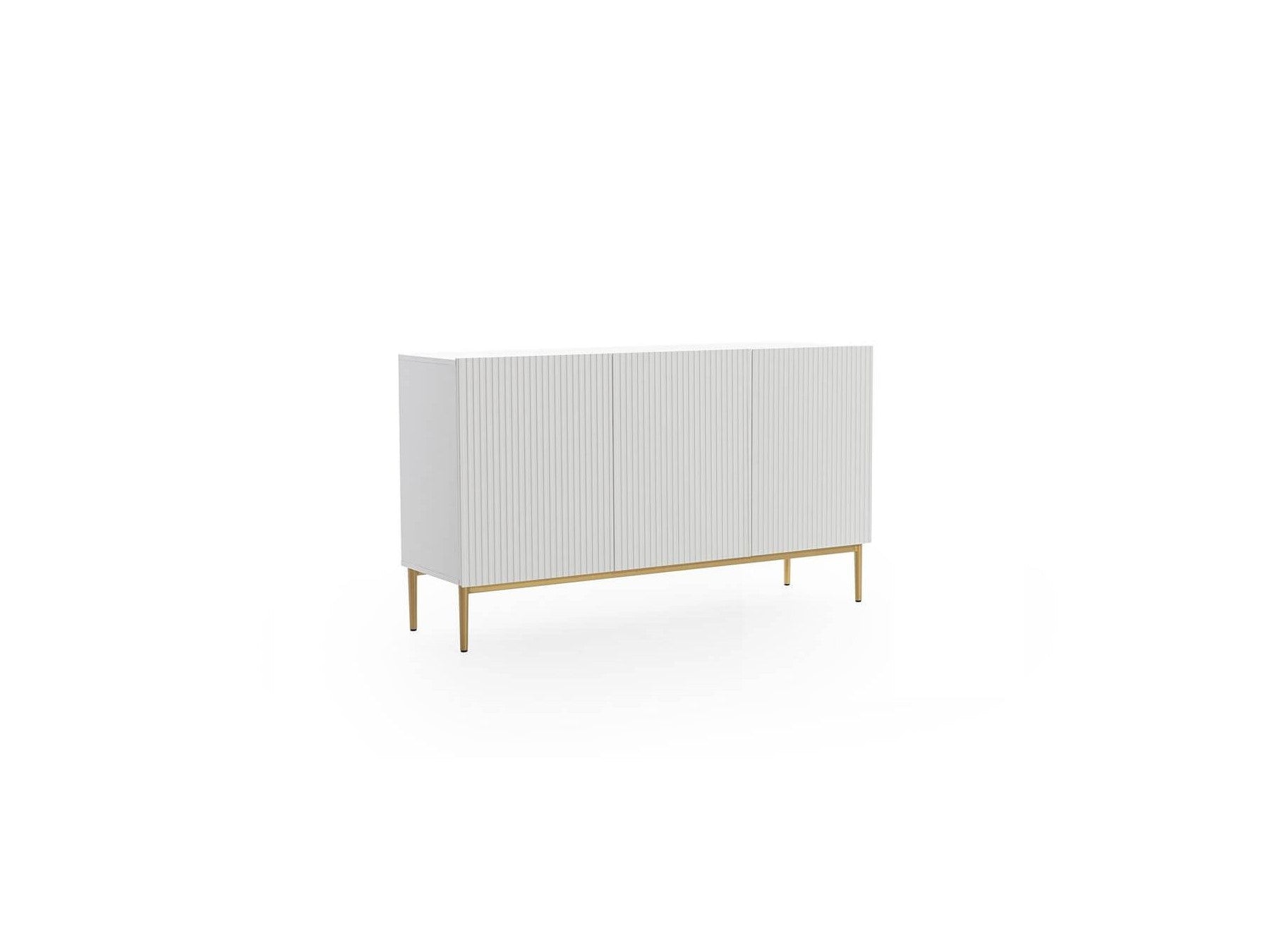 Kasha - 3-Door Sideboard - Gold Legs