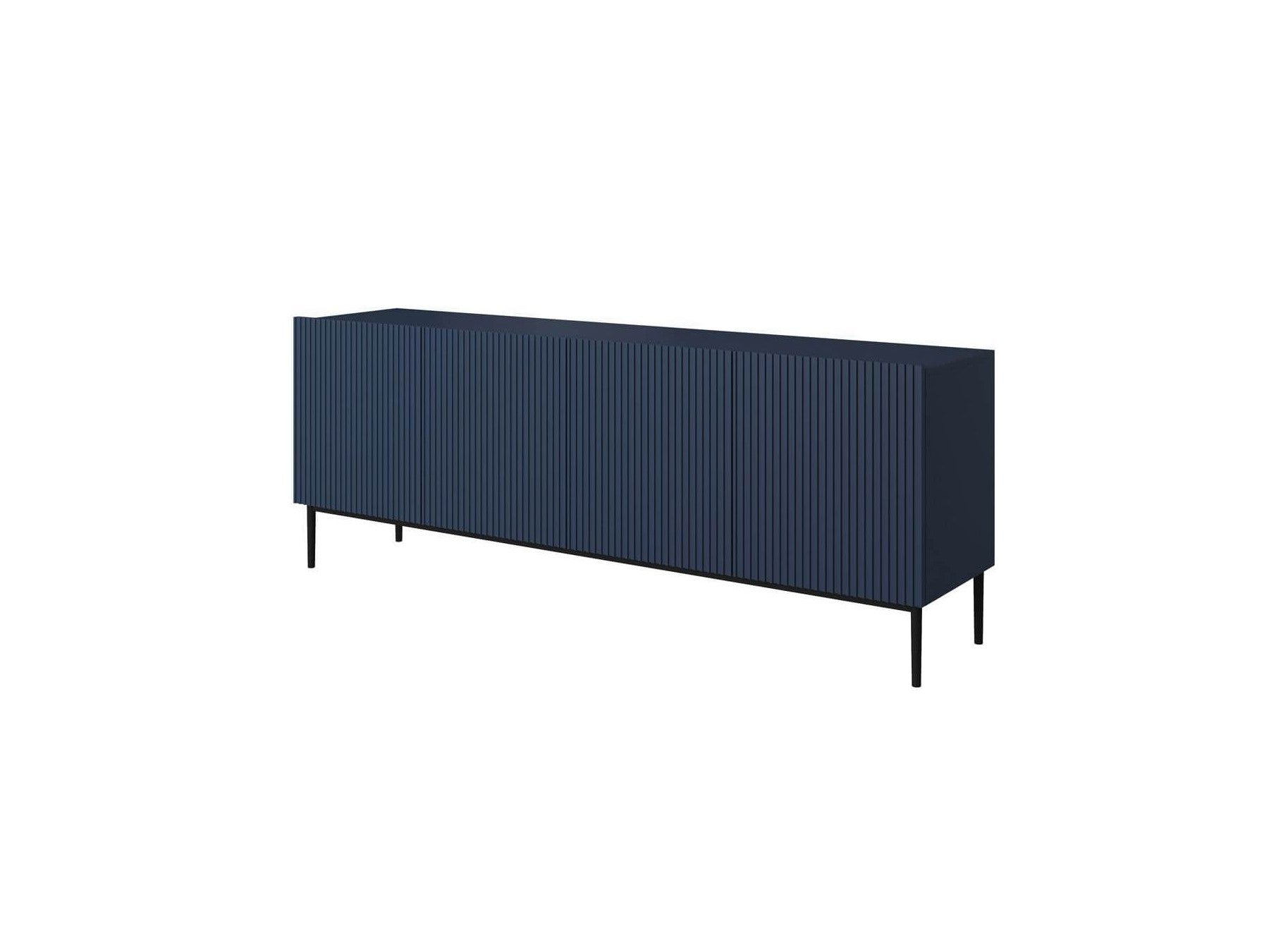 Kasha - Buffet 4 Portes - Pieds Noir