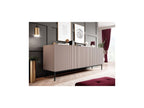 Kasha - Buffet 4 Portes - Pieds Noir