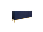 Kasha - 4-Door Sideboard - Gold Legs