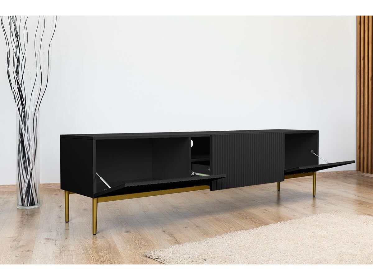 Kasha - Mueble de TV - Patas doradas - 2 tamaños