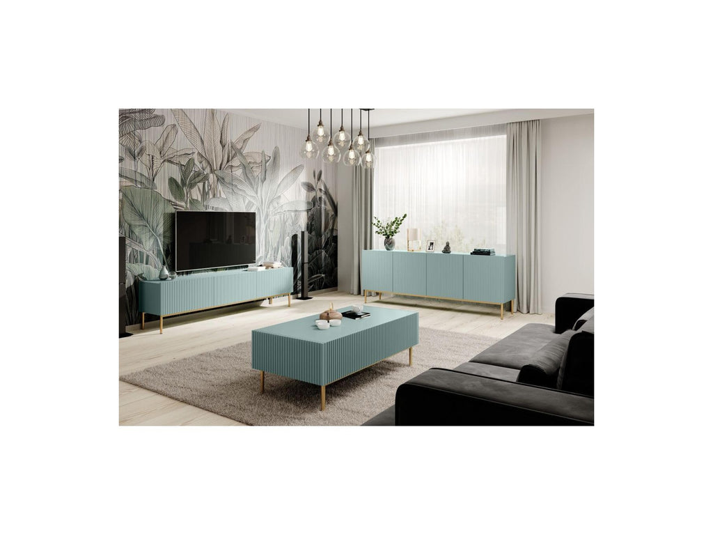Kasha - Mueble de TV - Patas doradas - 2 tamaños