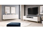 Kasha - Mueble de TV con nicho - Patas doradas