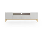 Kasha - Mueble de TV con nicho - Patas doradas