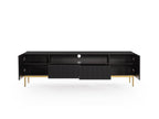 Kasha - Mueble de TV con nicho - Patas doradas