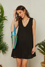 Robe Noir - Femme