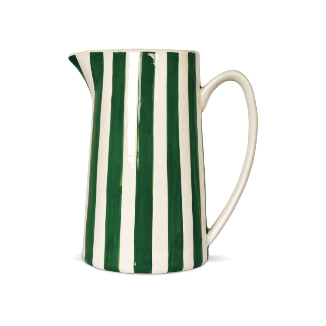 Lilac Striped Carafe