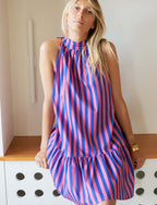 Abito Rosa & Blu Rosia