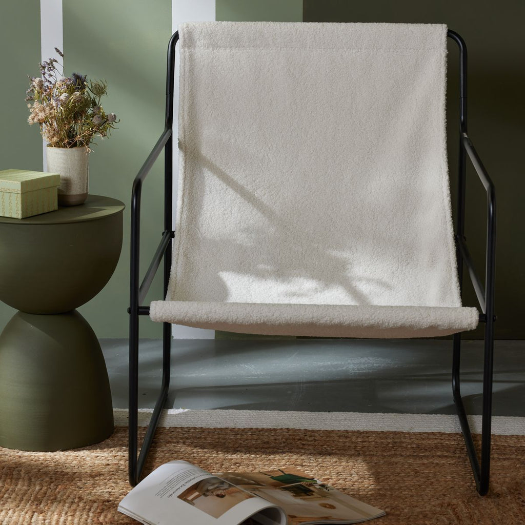 Matisse - Fauteuil Bouclette - Craie