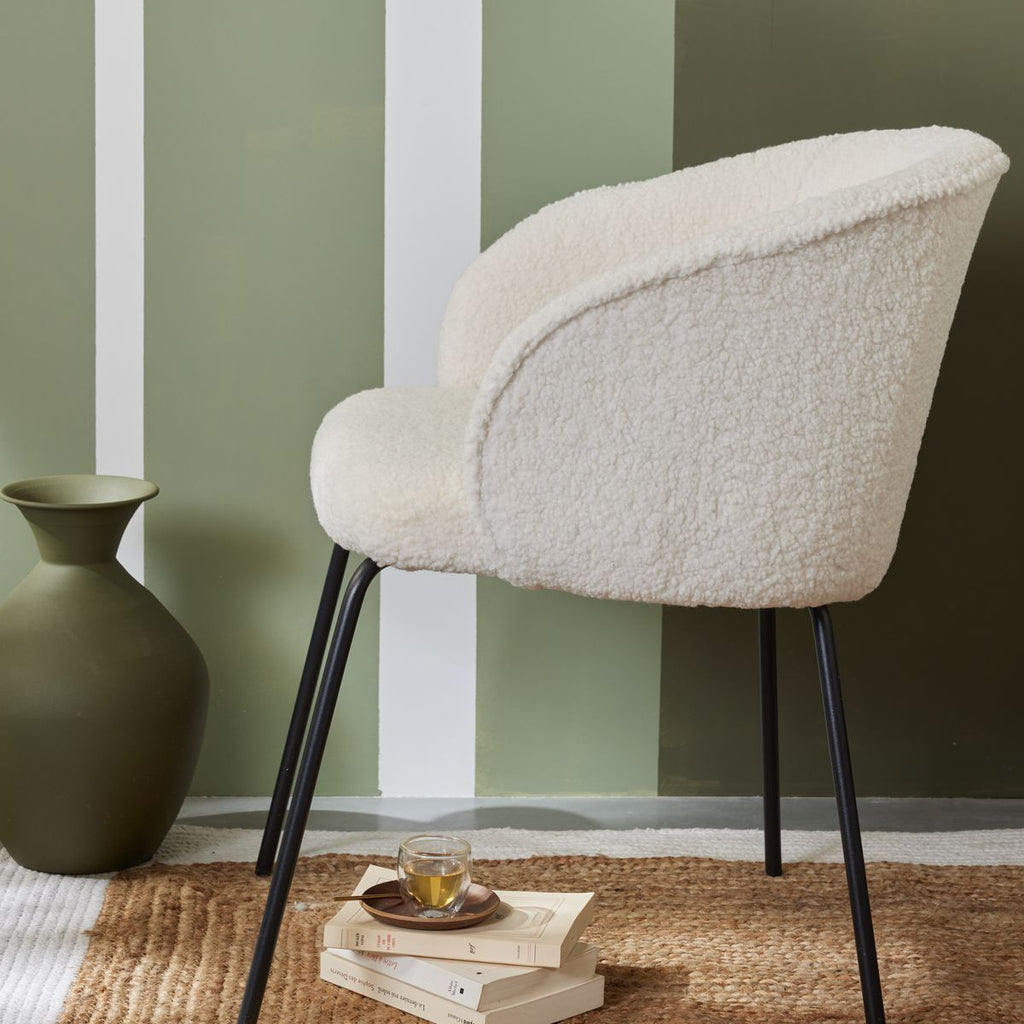 Matcha - Fauteuil Teddy - Craie