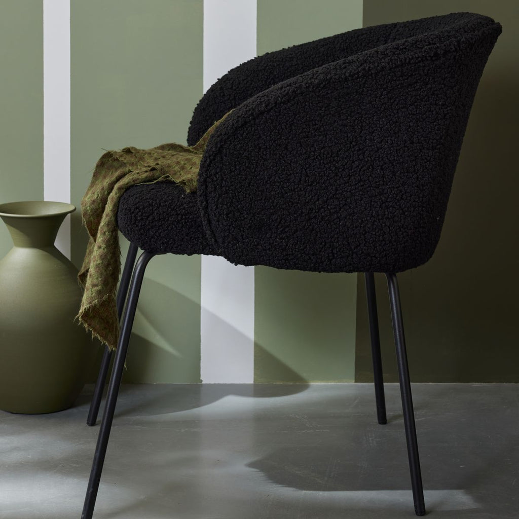 Matcha - Fauteuil Teddy - Fusain