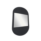 Moka - Miroir Ovale - Fusain