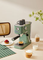 Thera Classic Compact - Cafetera Espresso Con Función Café Frío - Verde Salvia