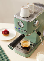 Thera Classic Compact - Cafetera Espresso Con Función Café Frío - Verde Salvia