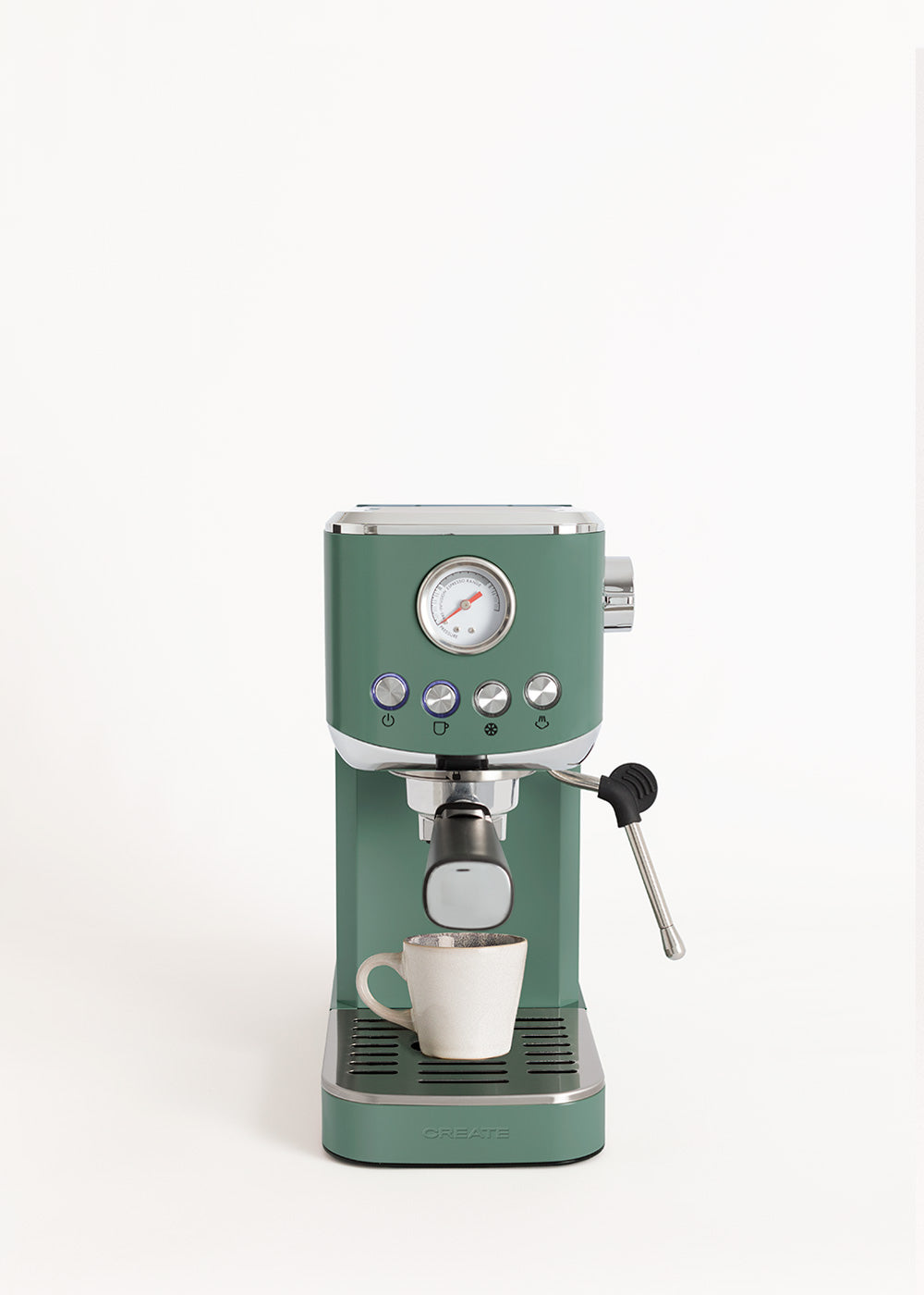 Thera Classic Compact - Cafetera Espresso Con Función Café Frío - Verde Salvia